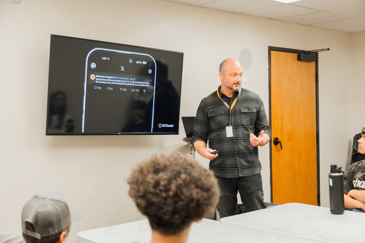 Casey teaching
